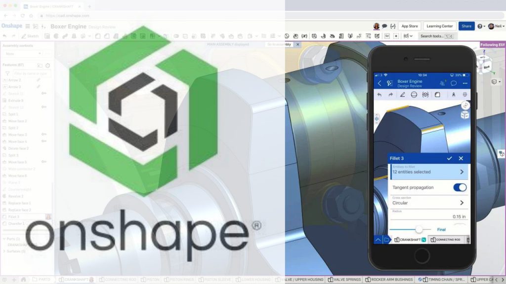 Onshapeの使い方を徹底解説！iPadでも使える！ダウンロード不要で最短5分で使用開始 | CAD/BIMオペレーター・CGクリエイターの ...